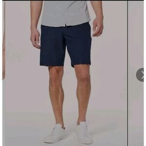 Lululemon Men’s Commission Short Slim 34x 6" True Navy Coastal Summer Travel